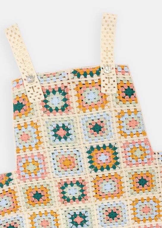 Crochet Pinny Dress | Ghanda Clothing