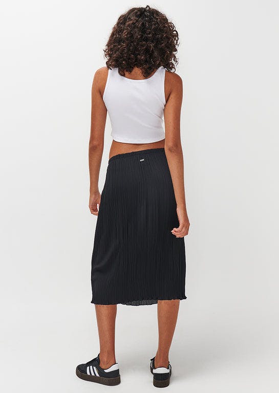 Plisse Midi Skirt | Ghanda Clothing