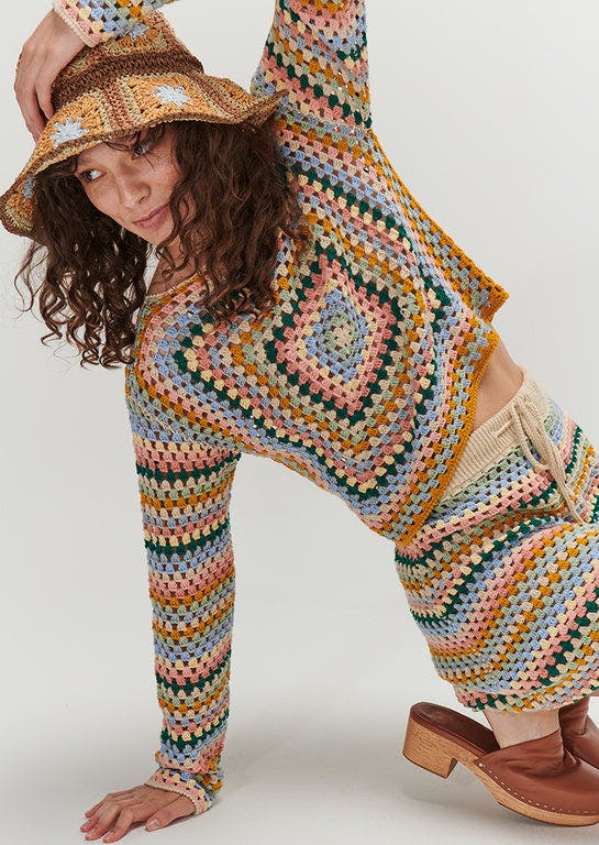 Farrah Crochet Top | Ghanda Clothing