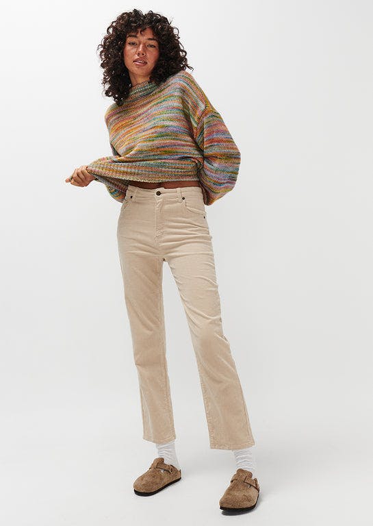 Straight Cord Pants | Ghanda Clothing
